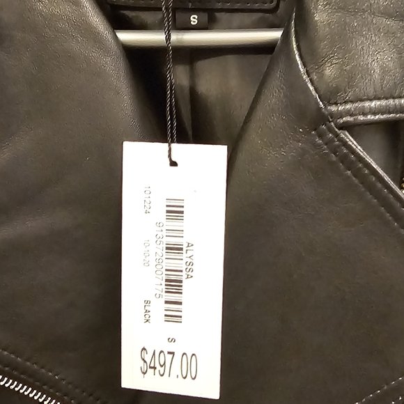 Leather jacket alyssa - Picture 3 of 4